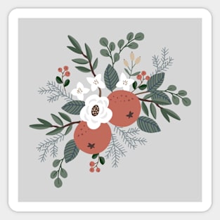 Christmas Bouquet Sticker